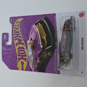 Hot Wheels Mod Speeder Toy Car - Purple and Gold